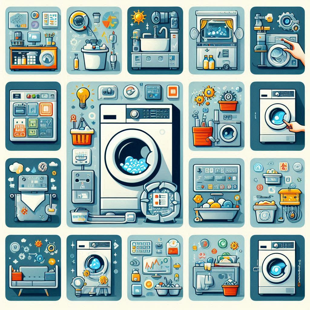 قابلیتها و ویژگی های هوشمند ماشین لباسشویی